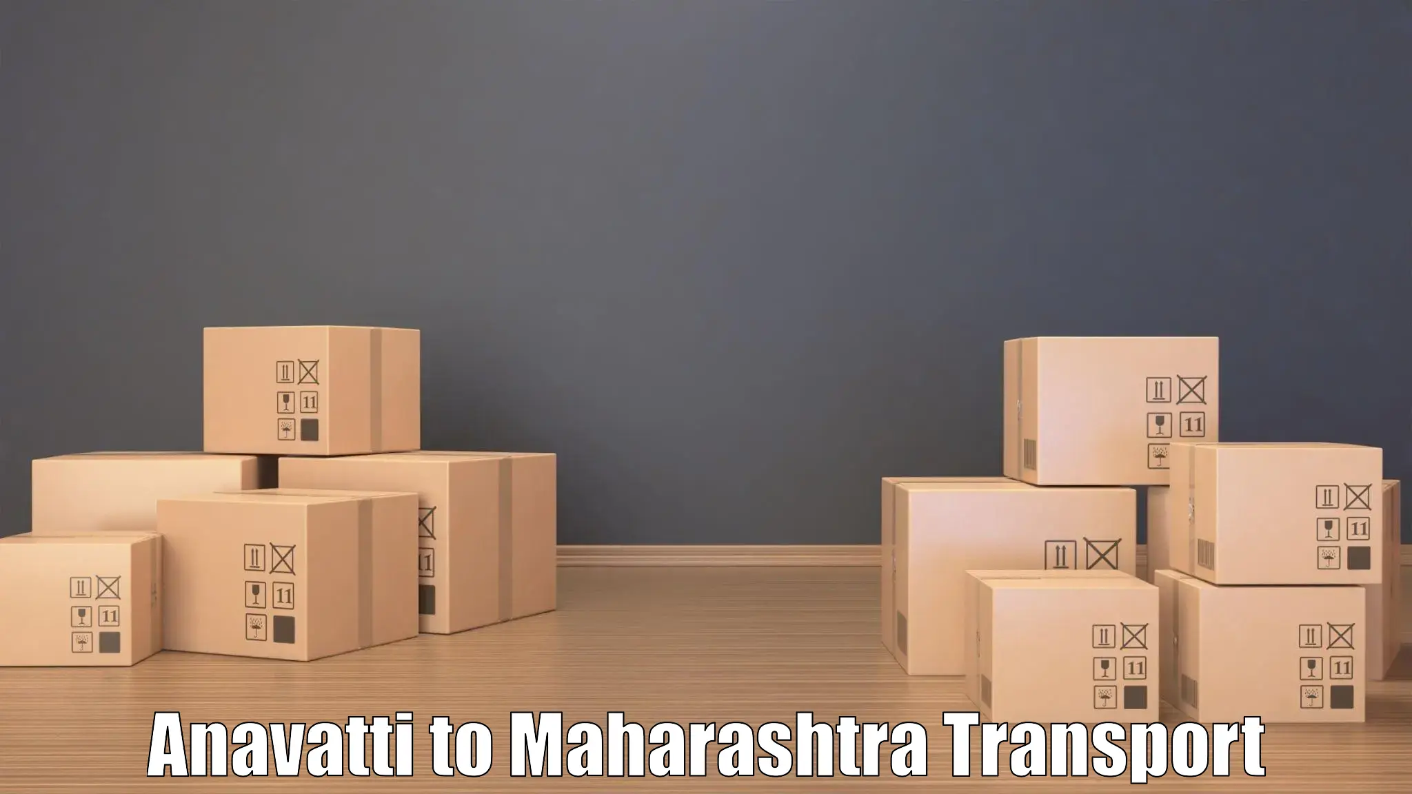 Two wheeler parcel service Anavatti to Ichalkaranji