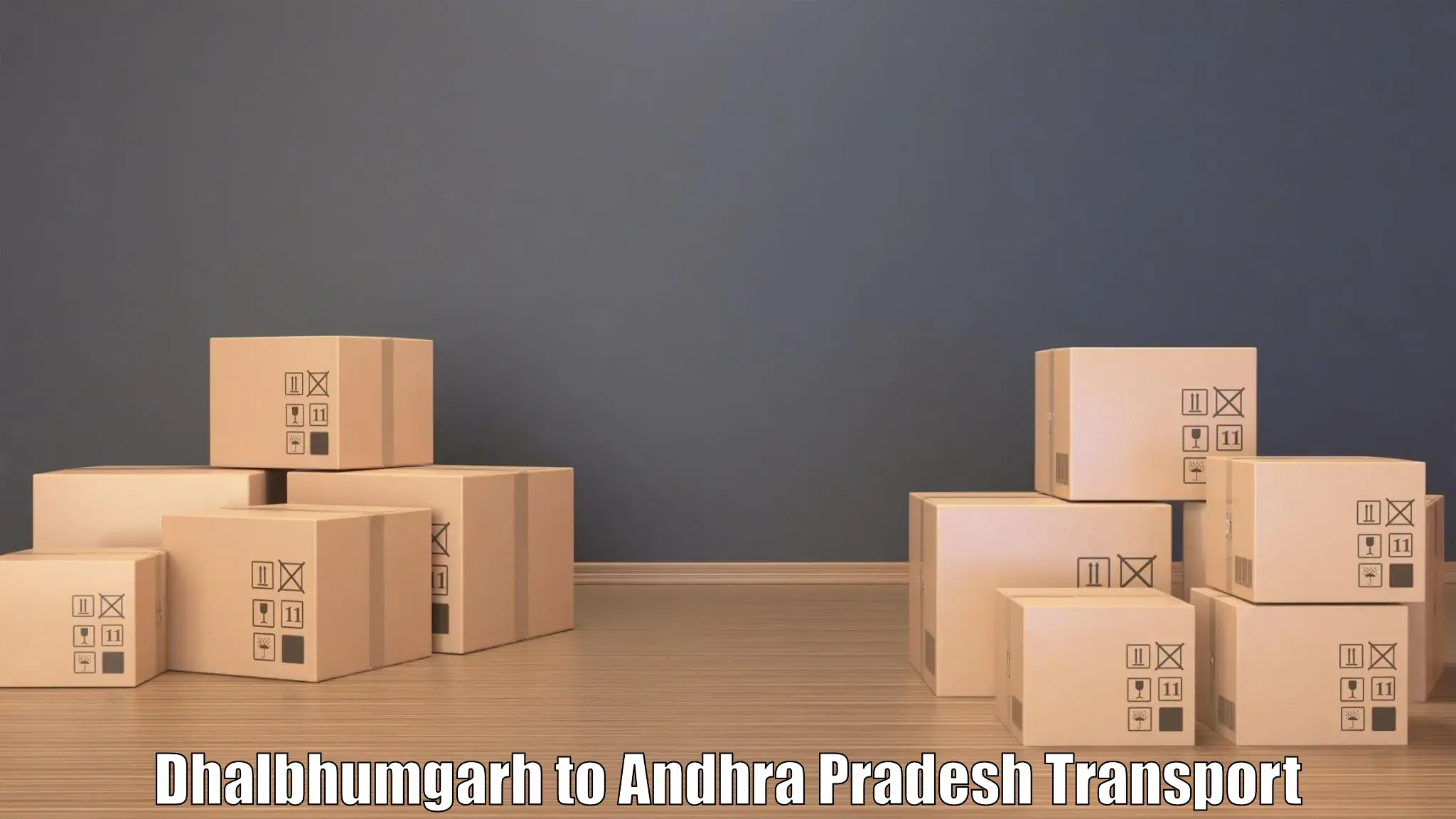 Cargo train transport services in Dhalbhumgarh to Srisailam