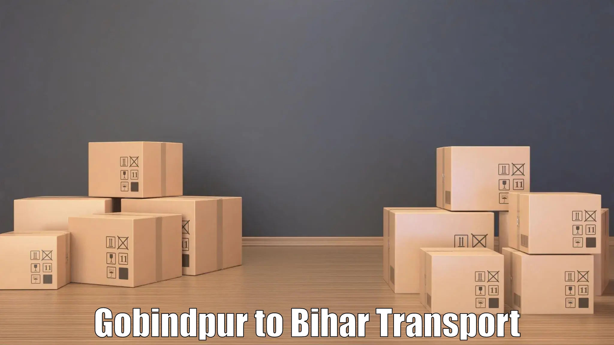 Cargo train transport services Gobindpur to Kishunganj