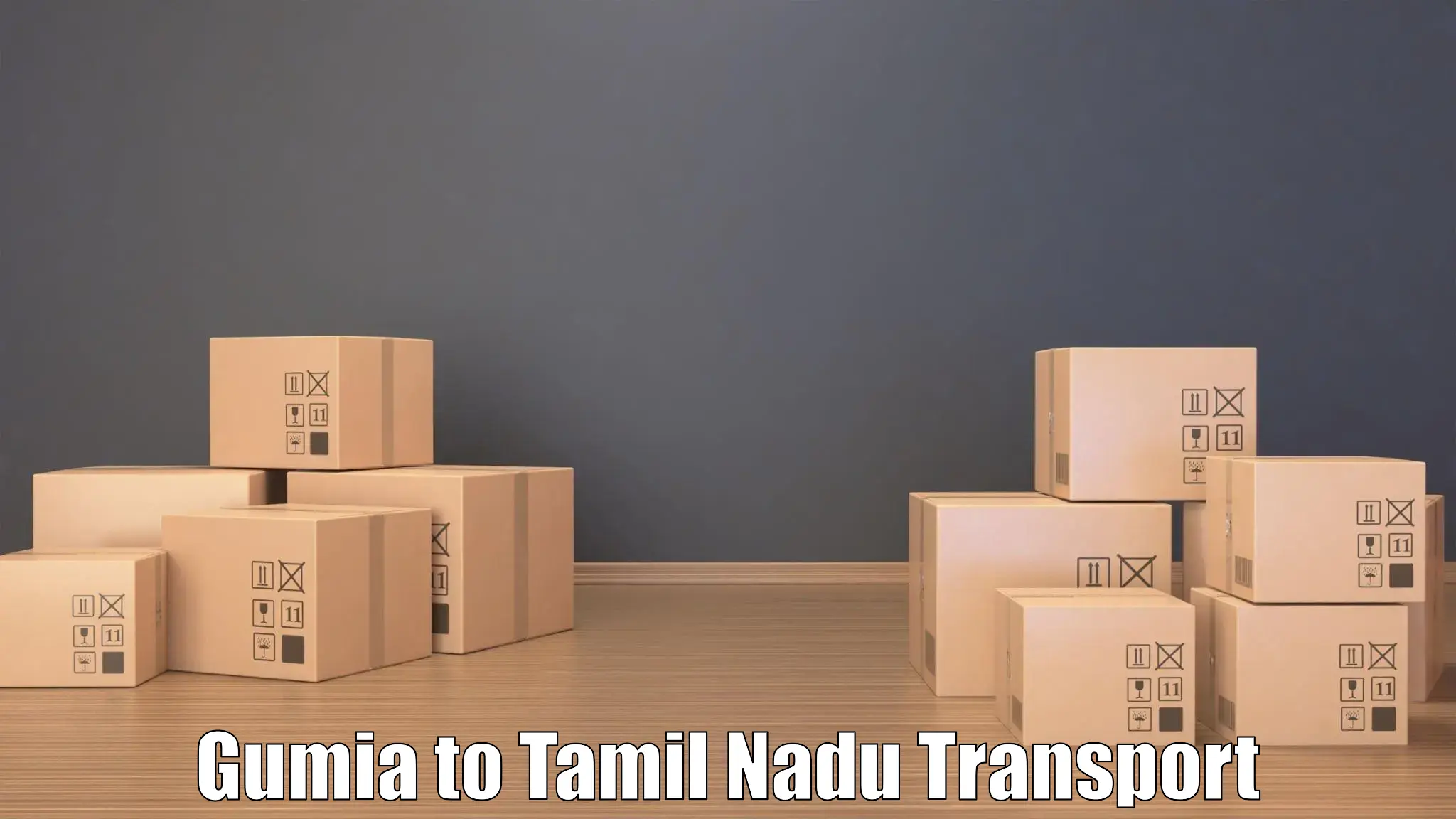 Road transport services in Gumia to Karaikudi