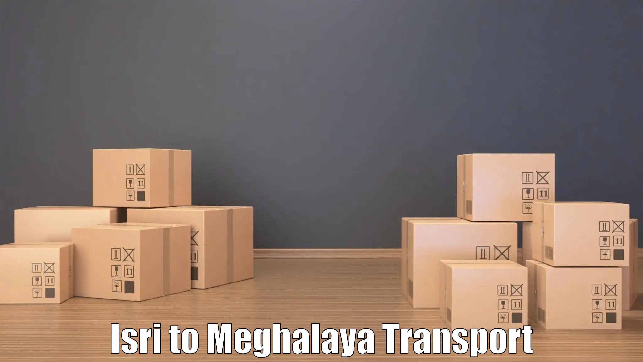 Intercity goods transport Isri to Meghalaya