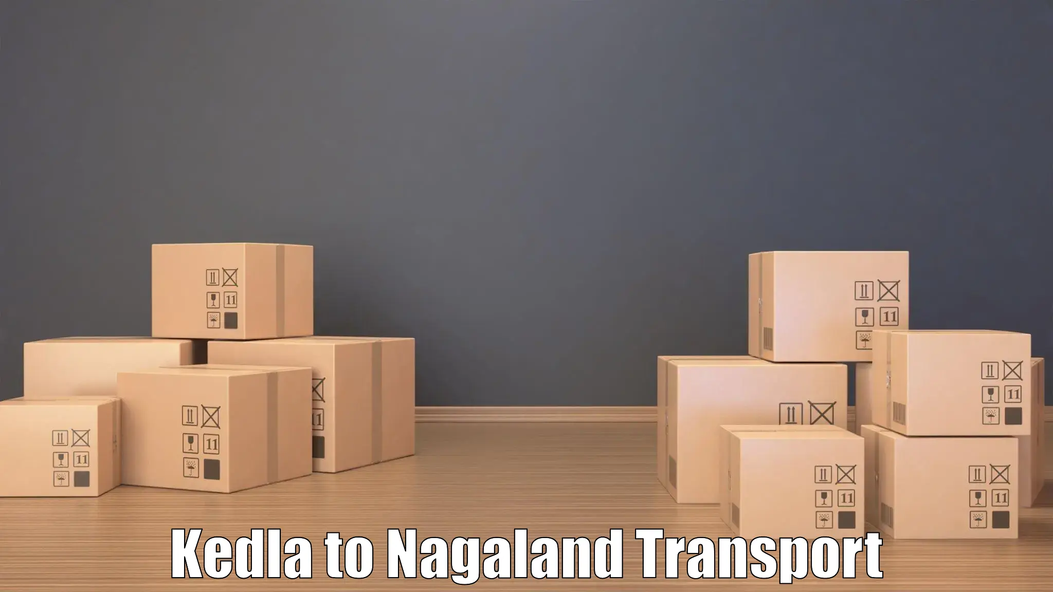 Vehicle parcel service Kedla to Nagaland