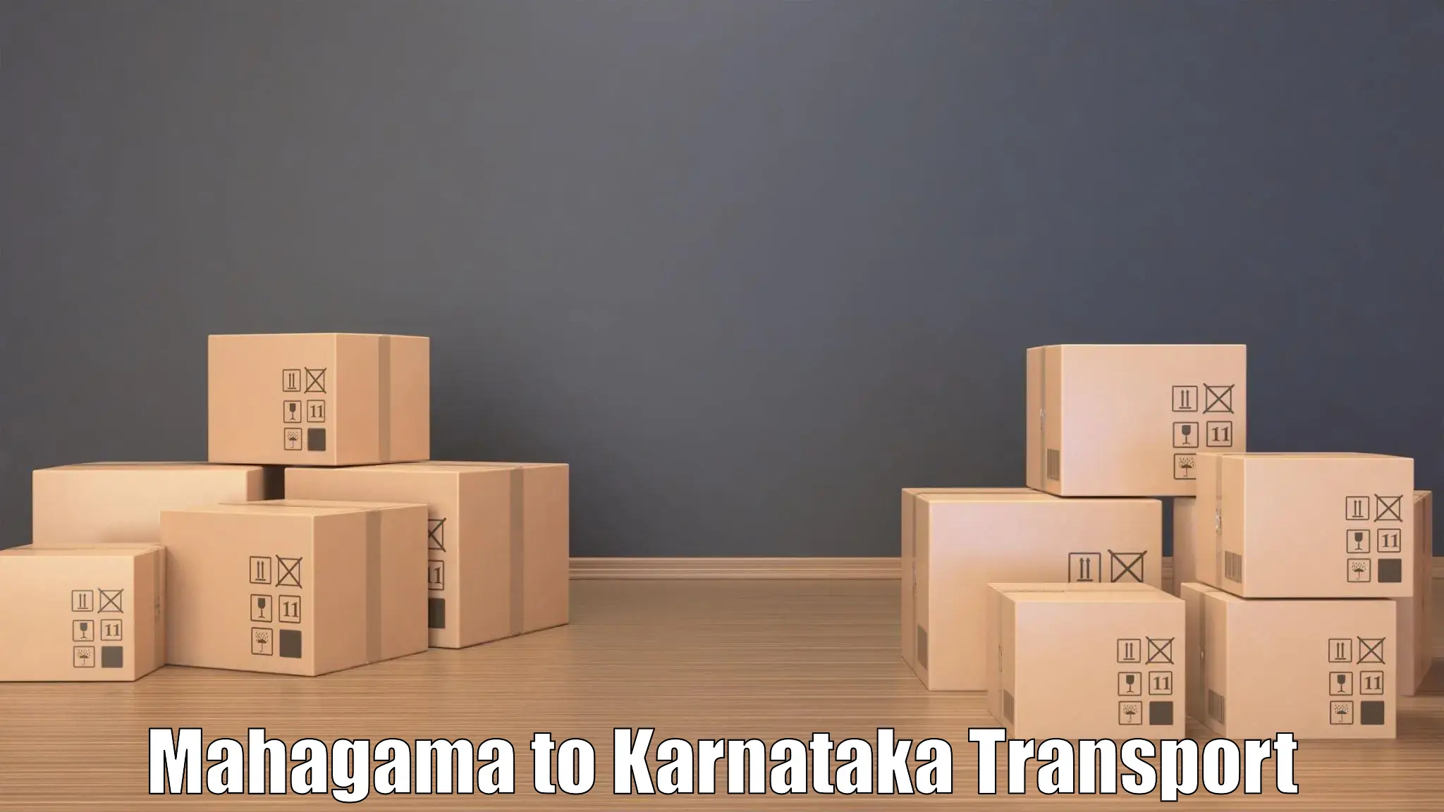 Vehicle parcel service Mahagama to Kanakapura