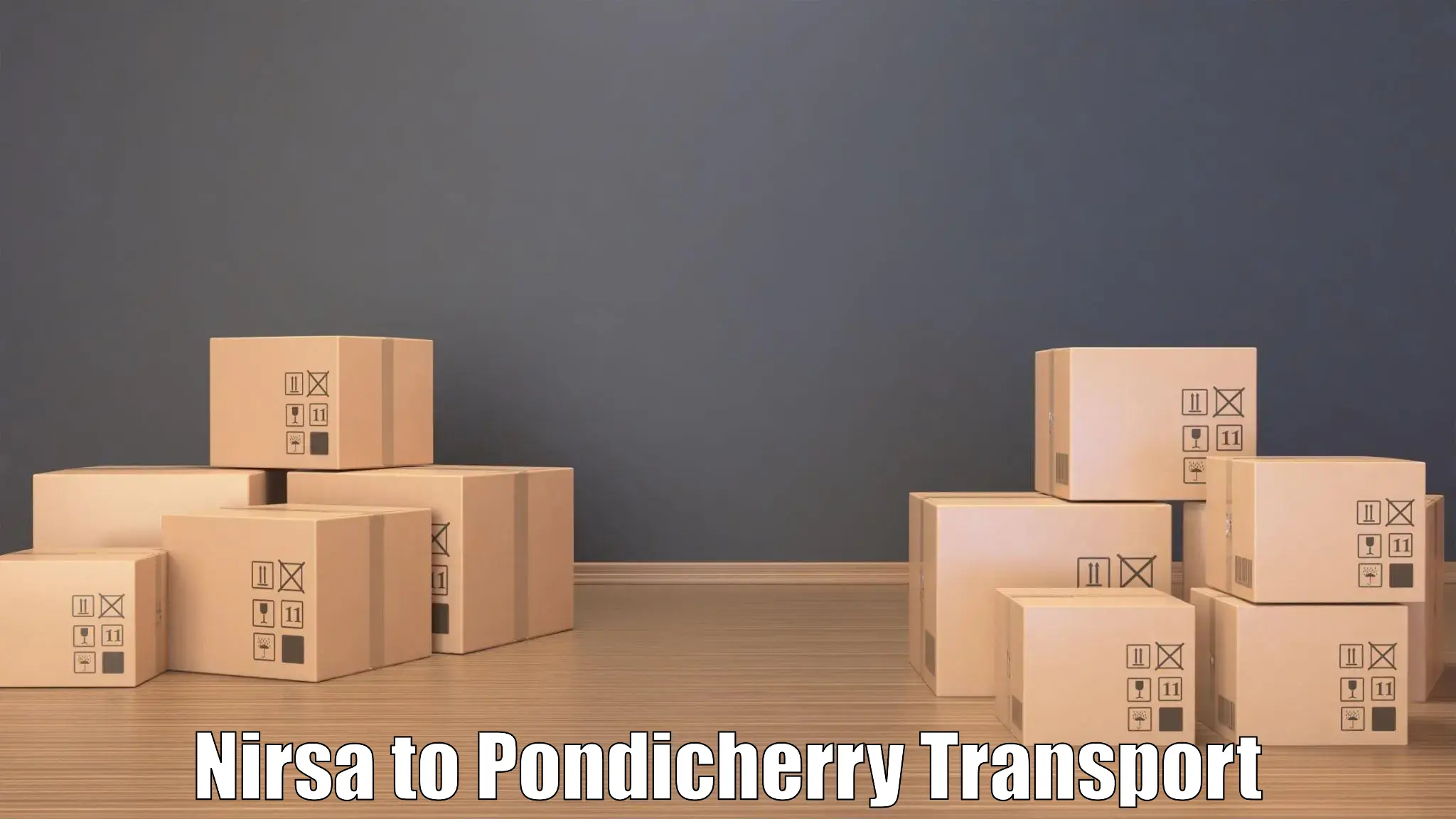 Domestic transport services Nirsa to Pondicherry University