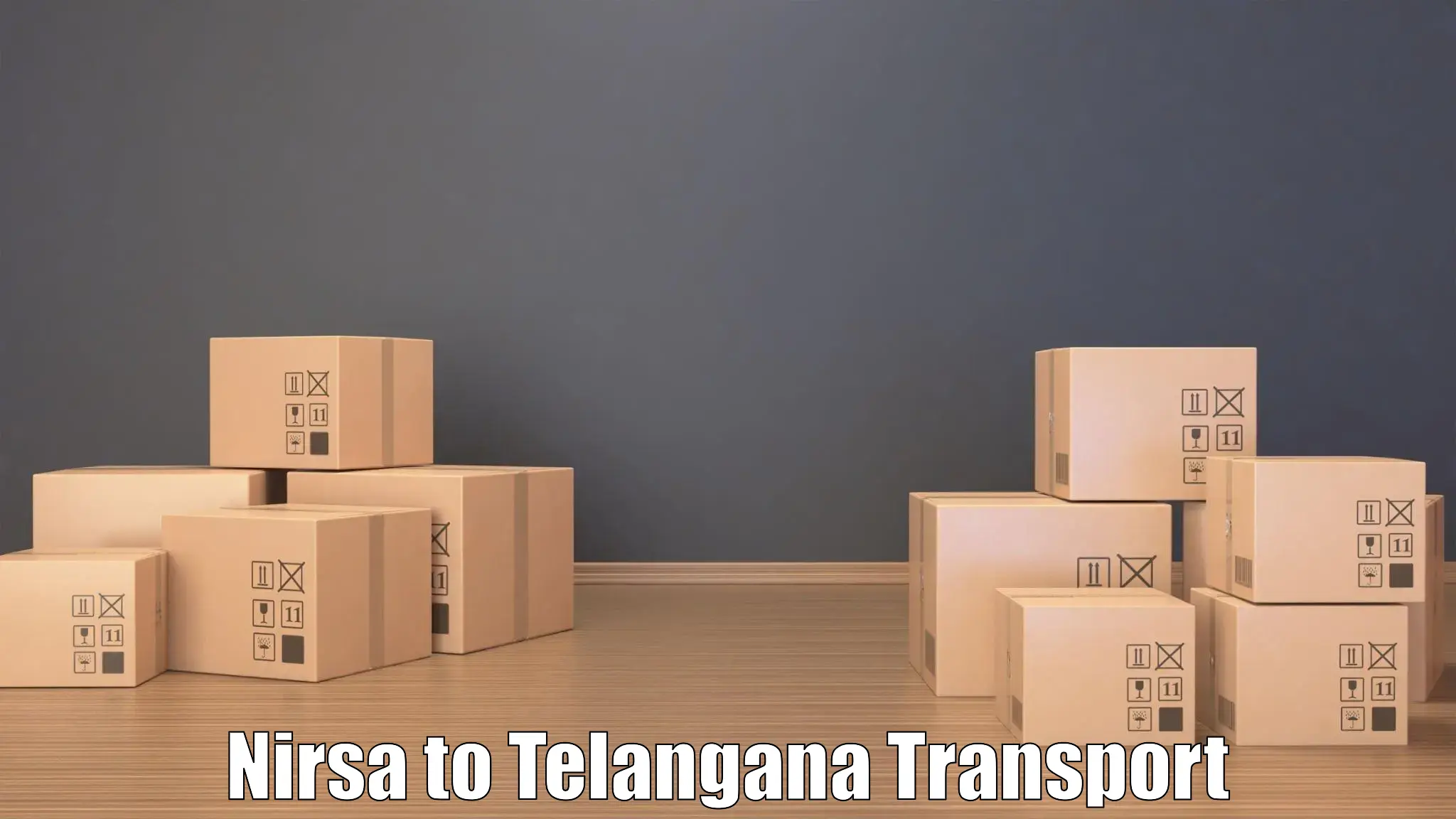 Vehicle parcel service Nirsa to Manuguru