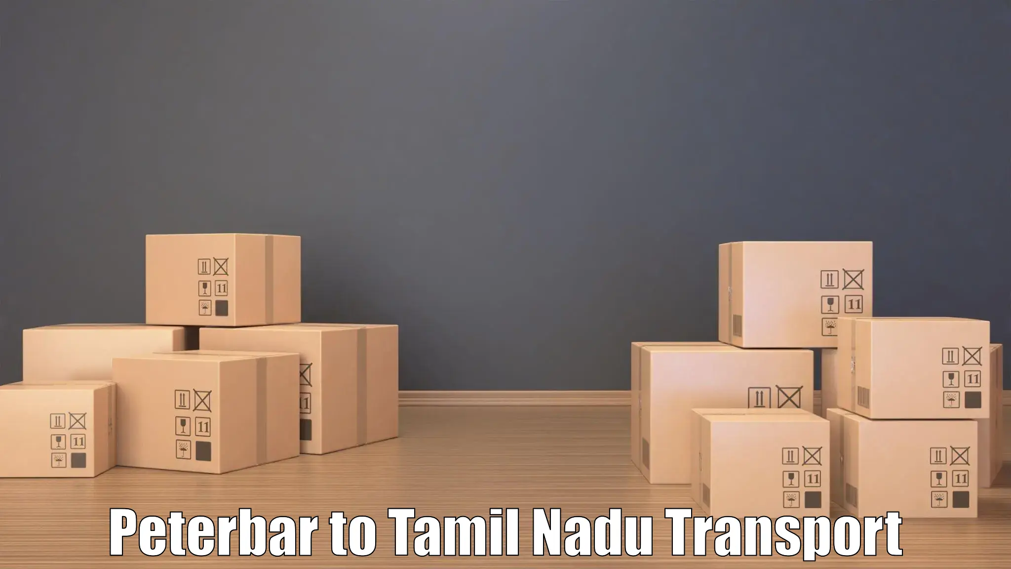 Goods delivery service Peterbar to Namakkal