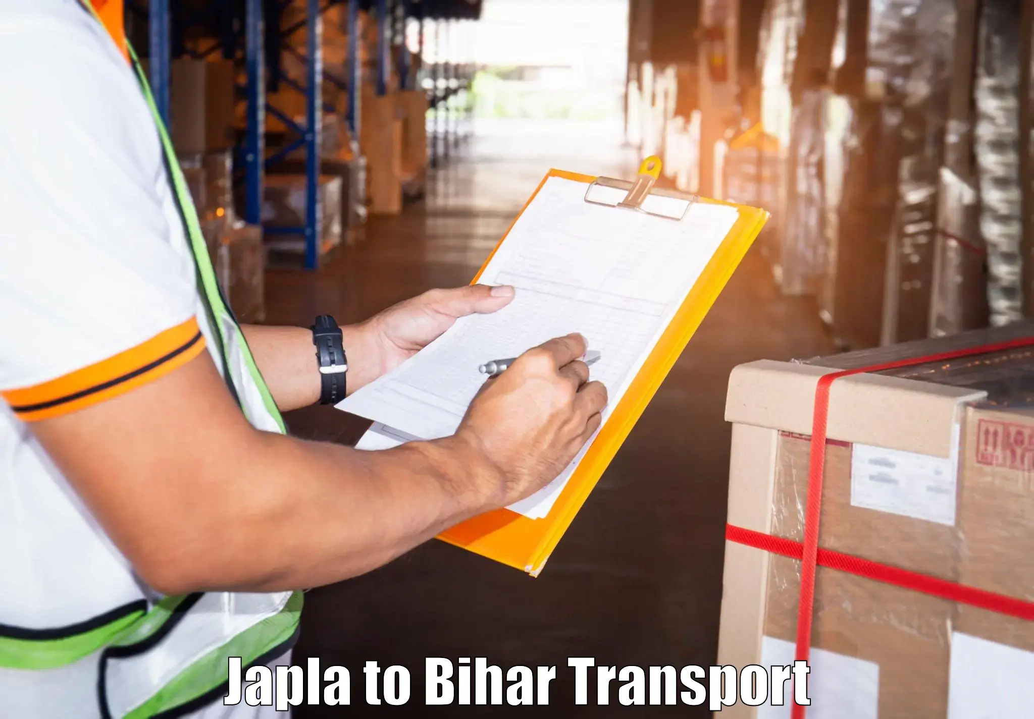 Air cargo transport services Japla to Nalanda