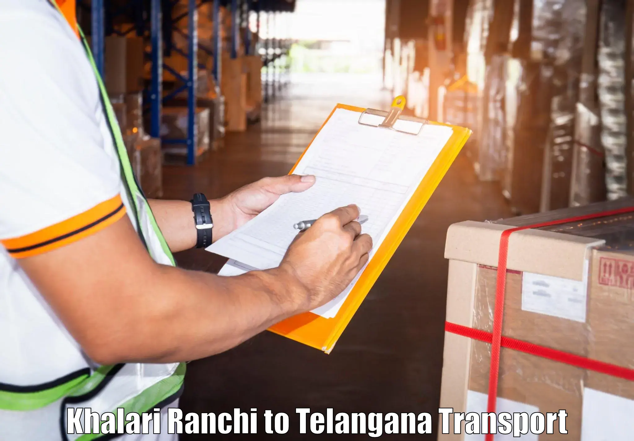 Pick up transport service Khalari Ranchi to Kothagudem