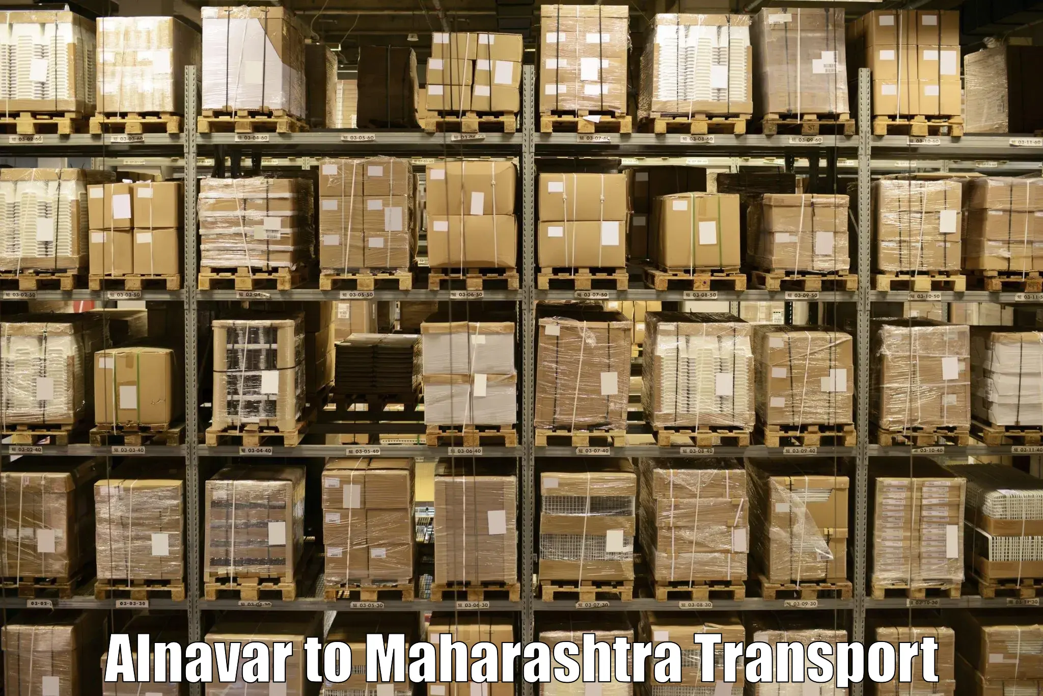 Pick up transport service Alnavar to Loha Nanded