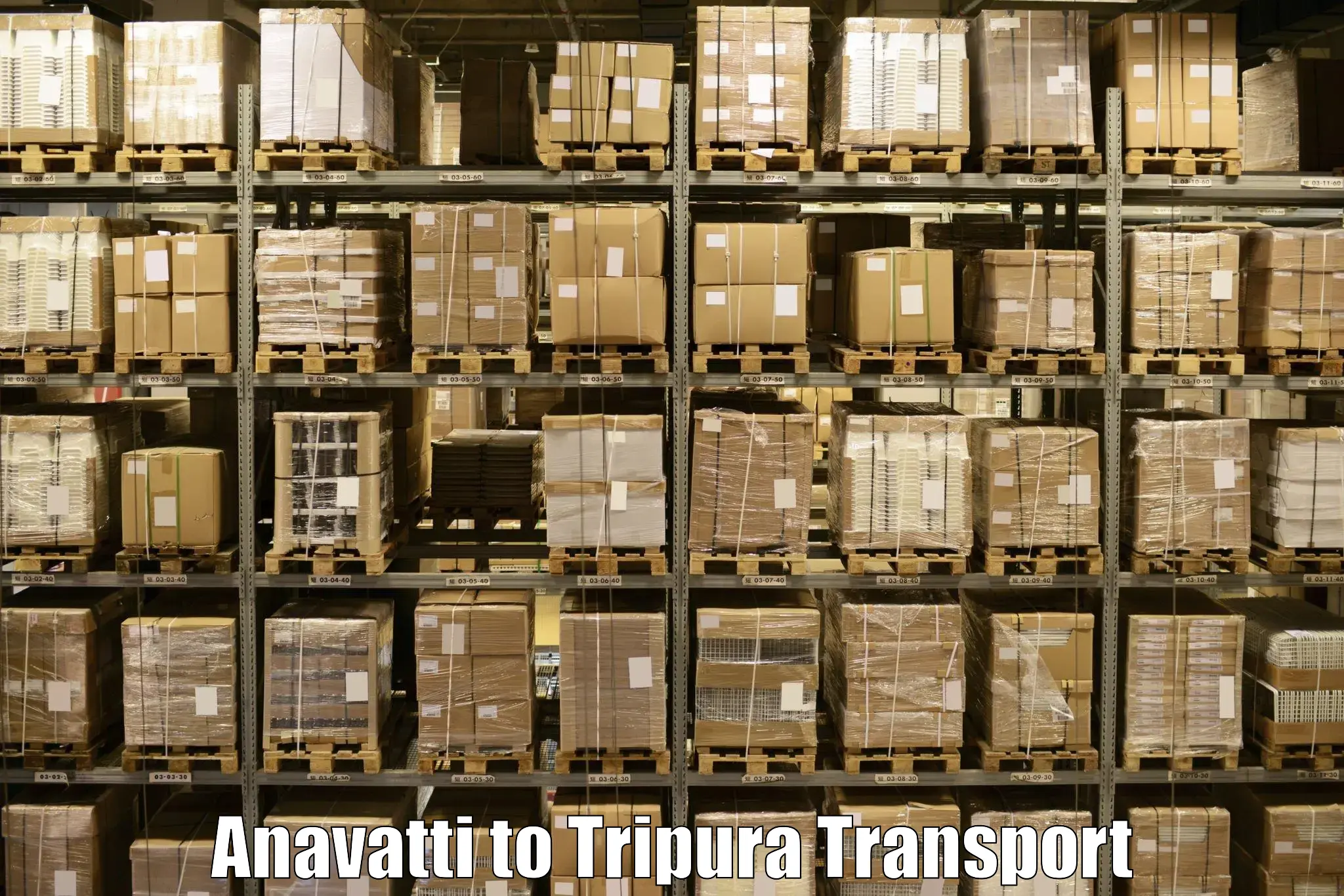 Delivery service Anavatti to NIT Agartala