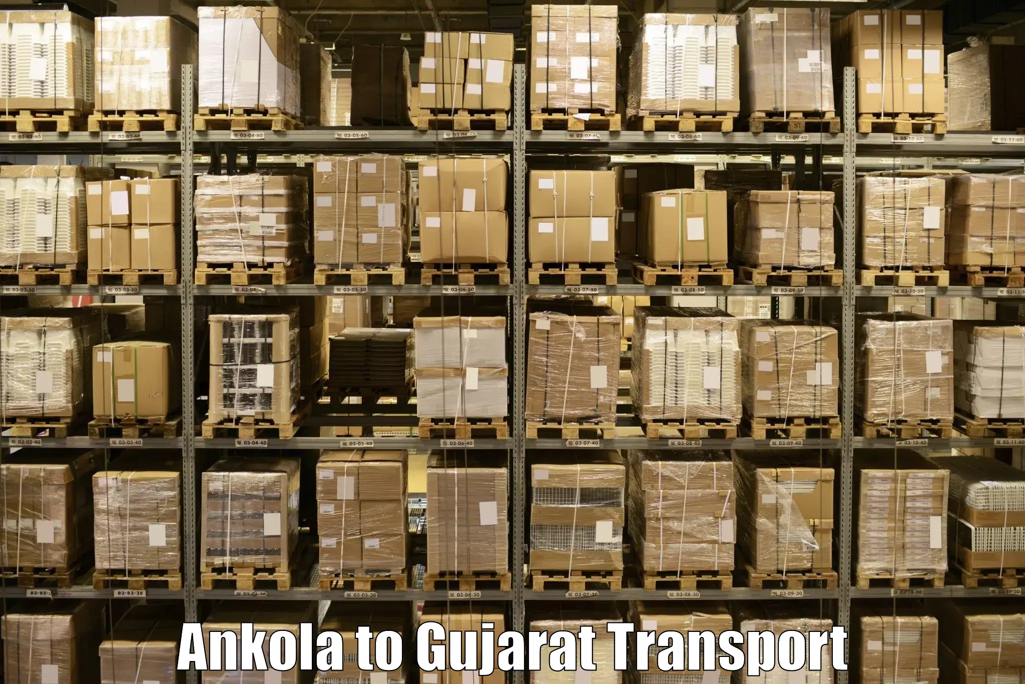 Nearest transport service Ankola to IIIT Surat