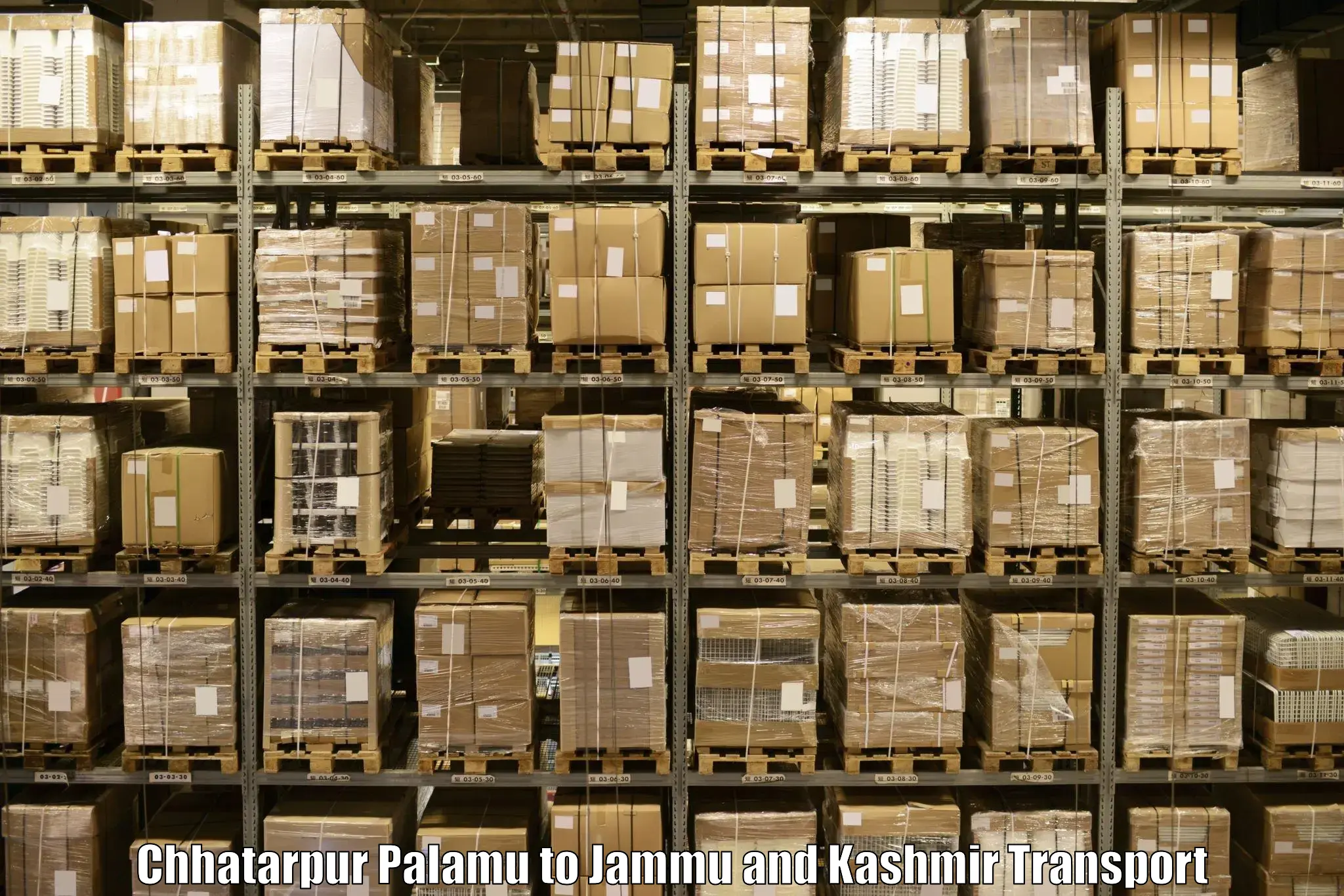 Daily parcel service transport Chhatarpur Palamu to University of Jammu