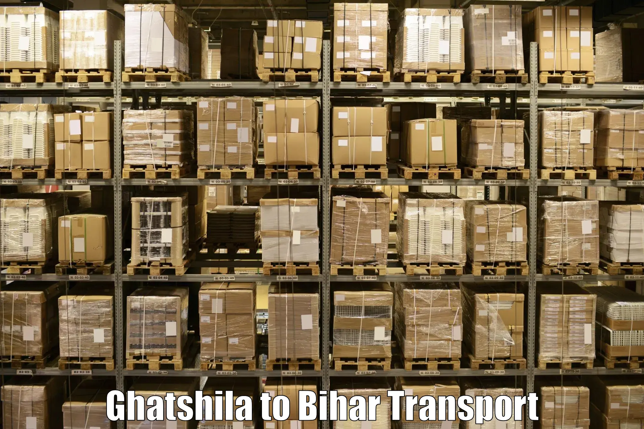 Vehicle transport services Ghatshila to West Champaran
