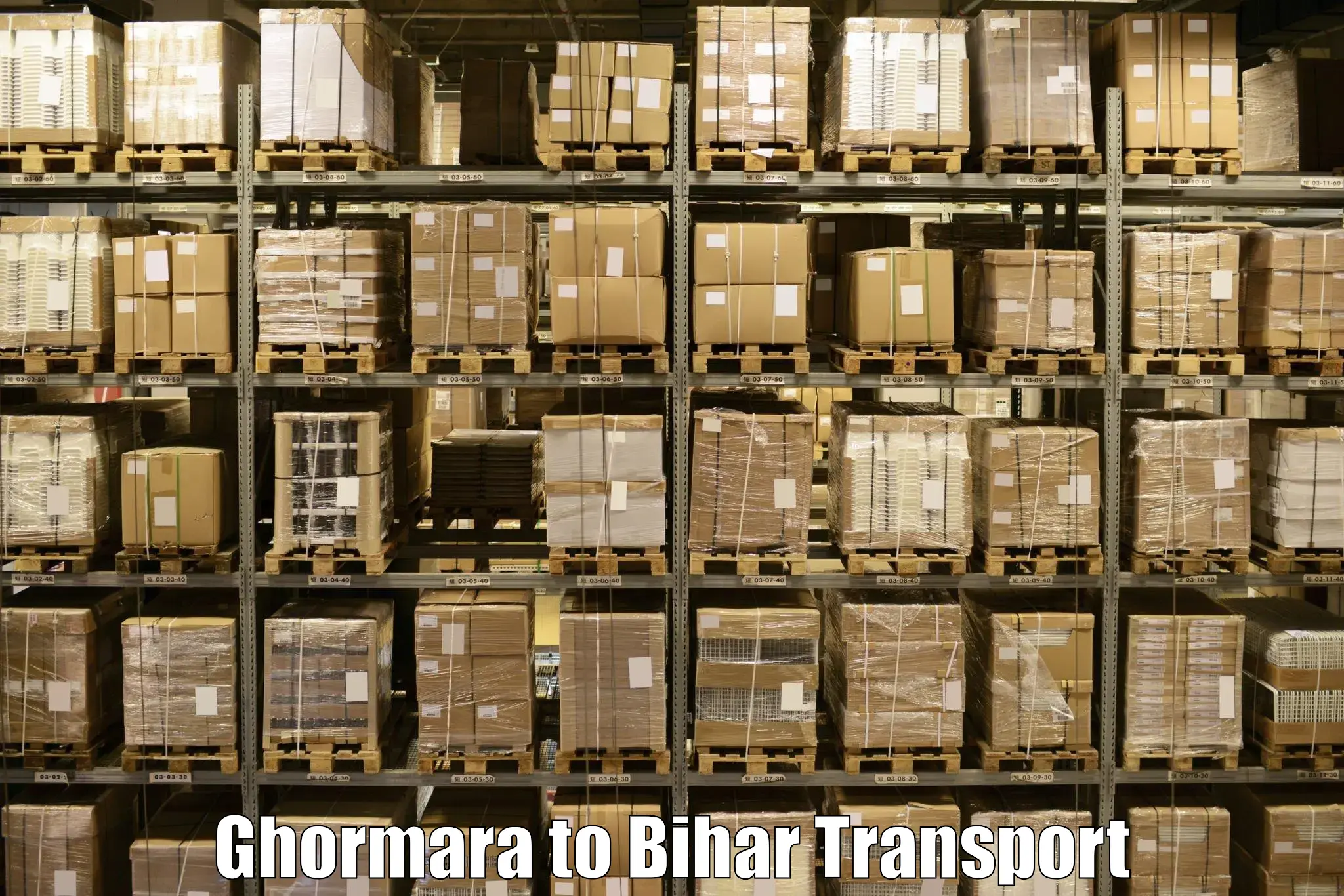 Online transport booking Ghormara to NIT Patna