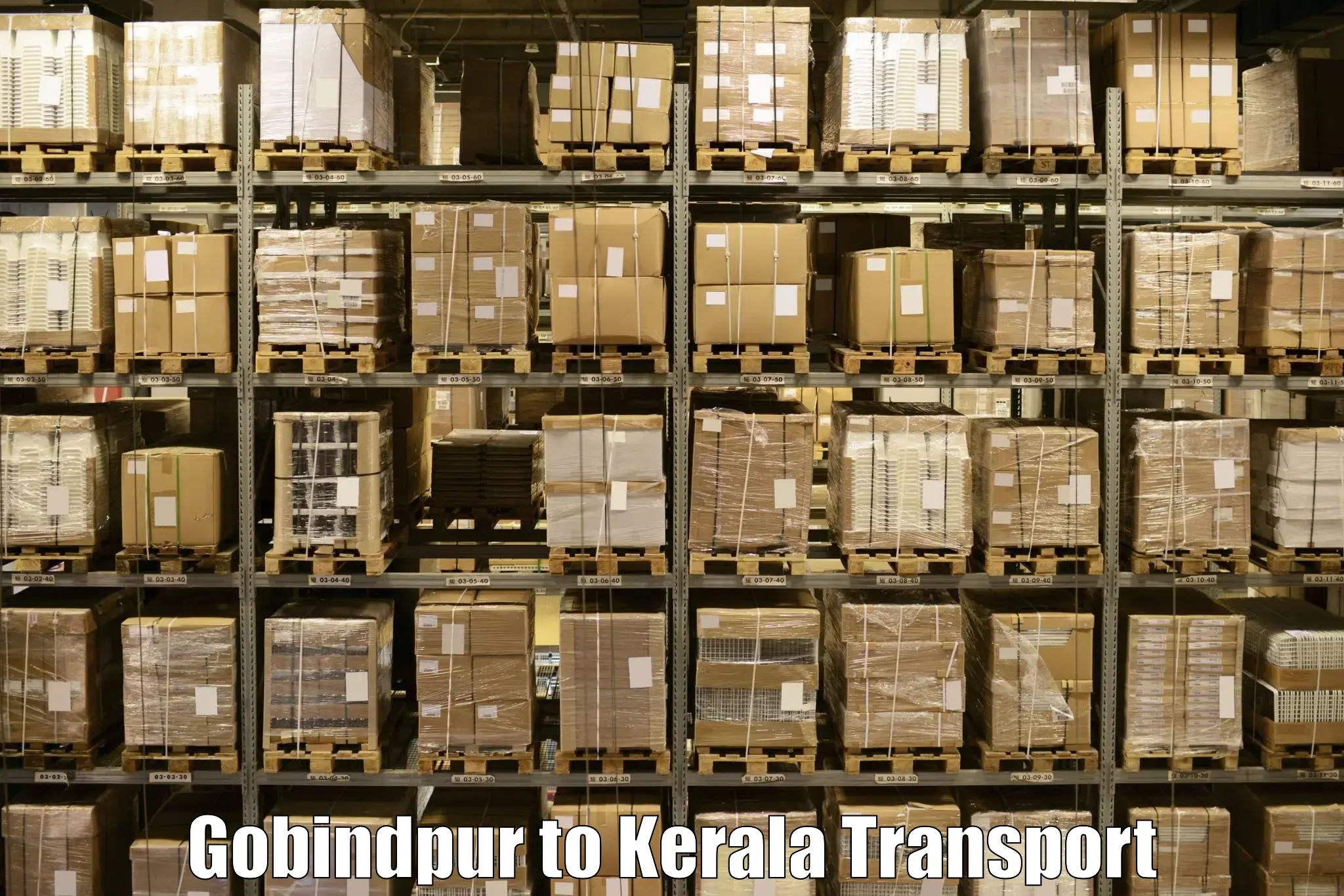 Intercity goods transport Gobindpur to Changanacherry