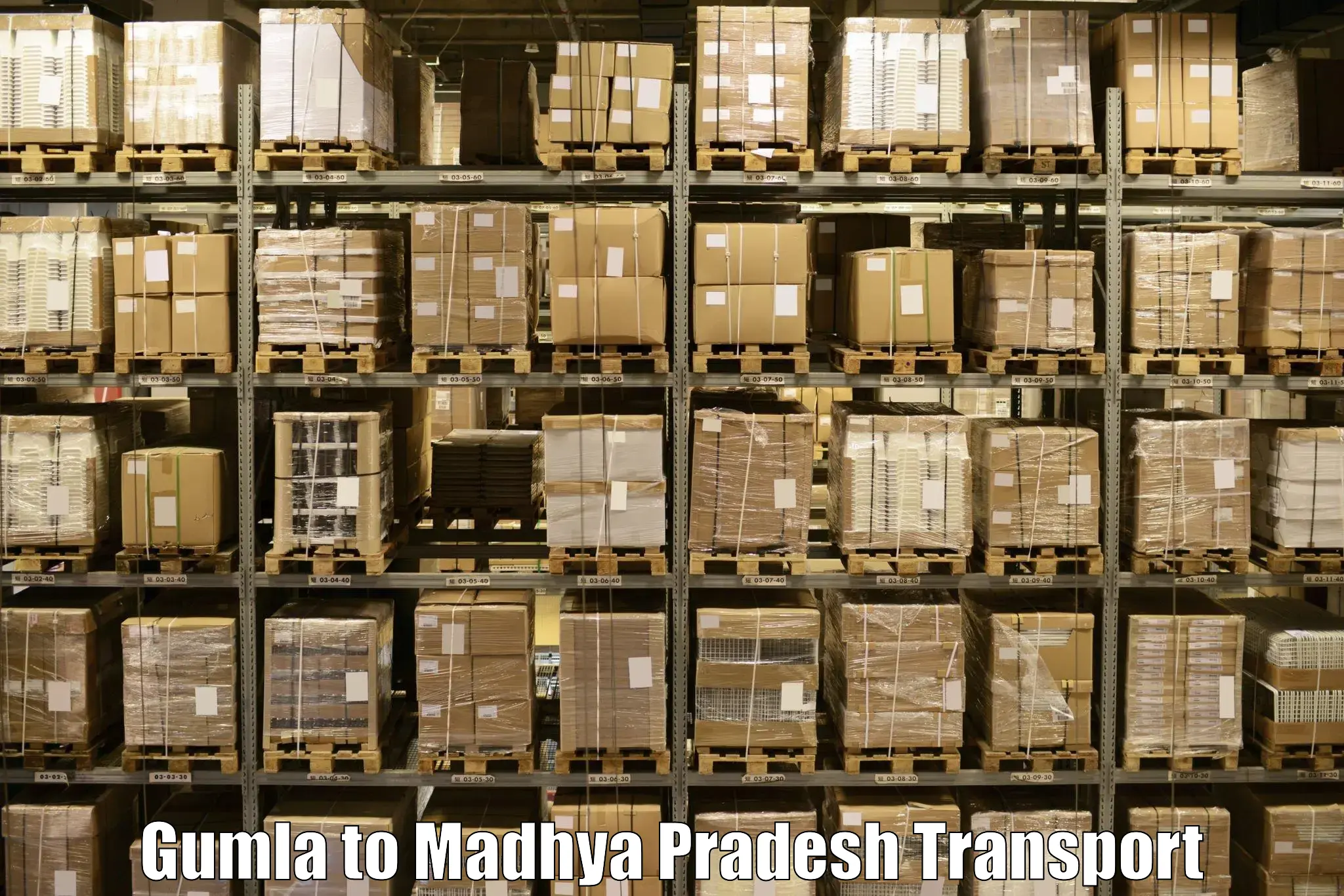 India truck logistics services Gumla to Maheshwar
