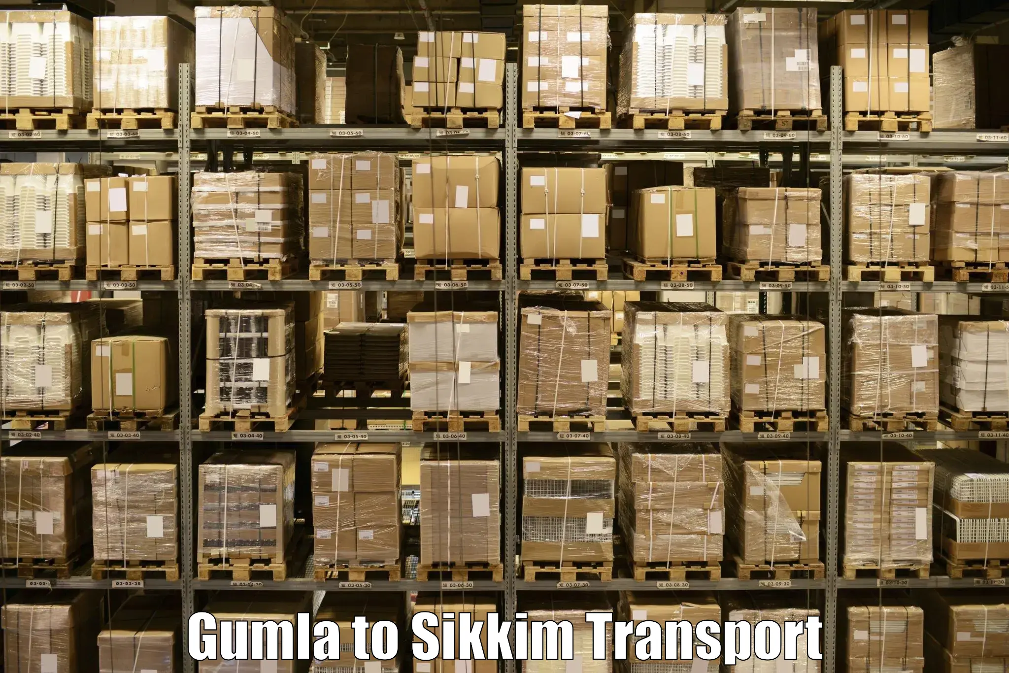 Online transport service Gumla to Gangtok