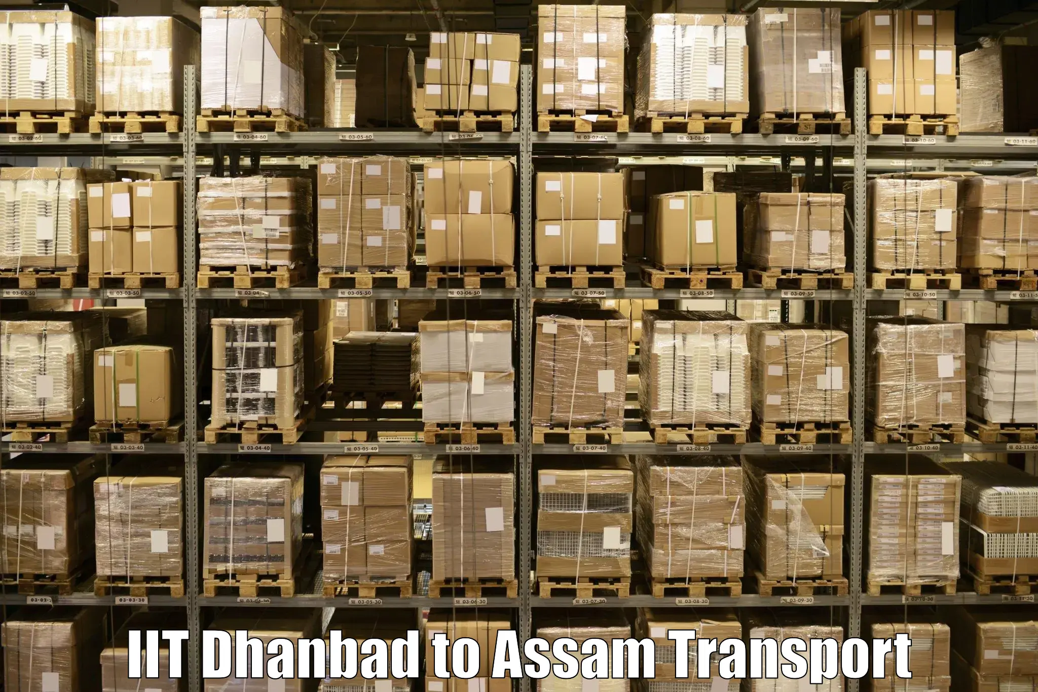Daily parcel service transport IIT Dhanbad to Rupai Siding