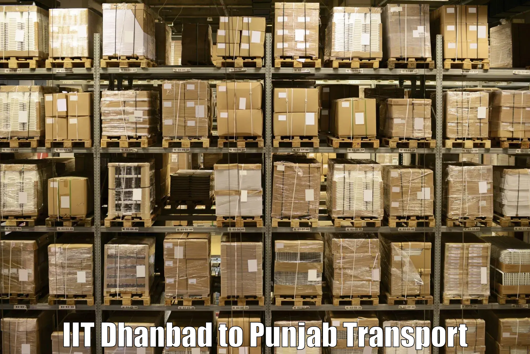 Express transport services in IIT Dhanbad to Punjab