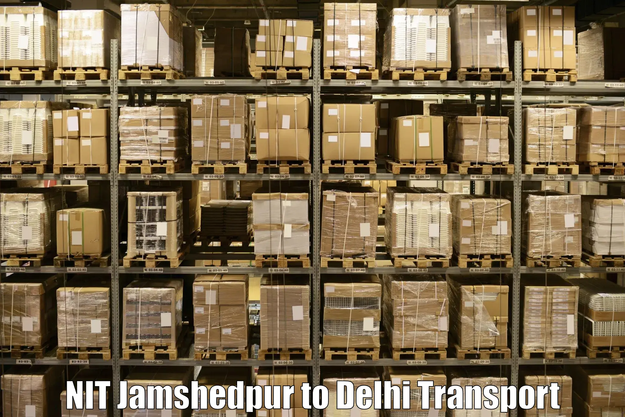 Transportation services in NIT Jamshedpur to East Delhi