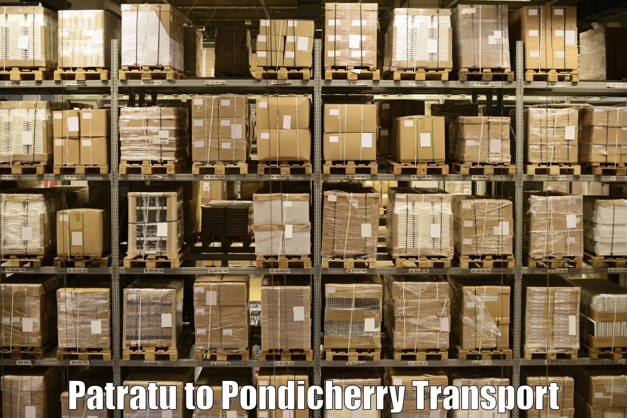 Container transportation services Patratu to NIT Puducherry