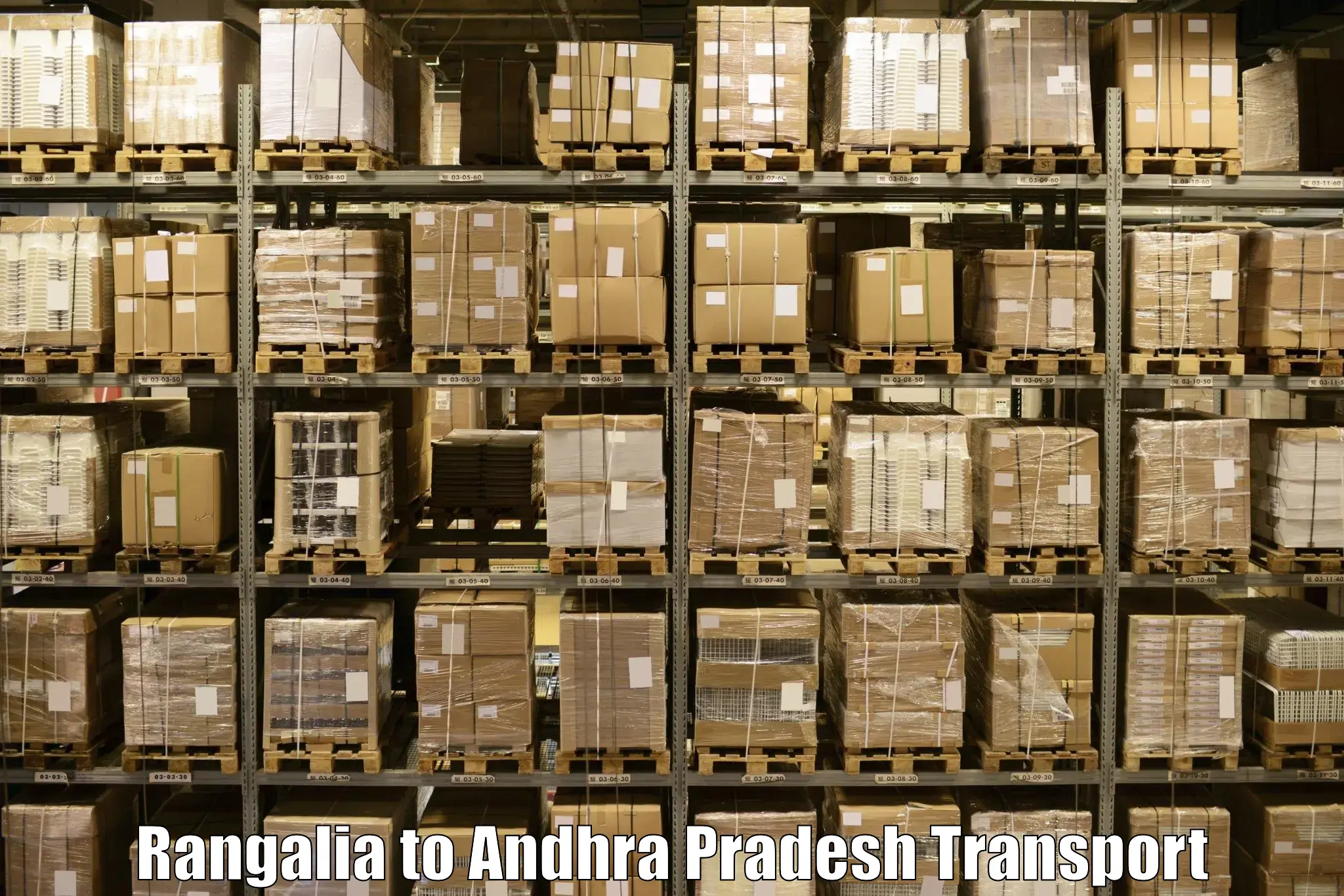 Vehicle transport services Rangalia to Velgodu