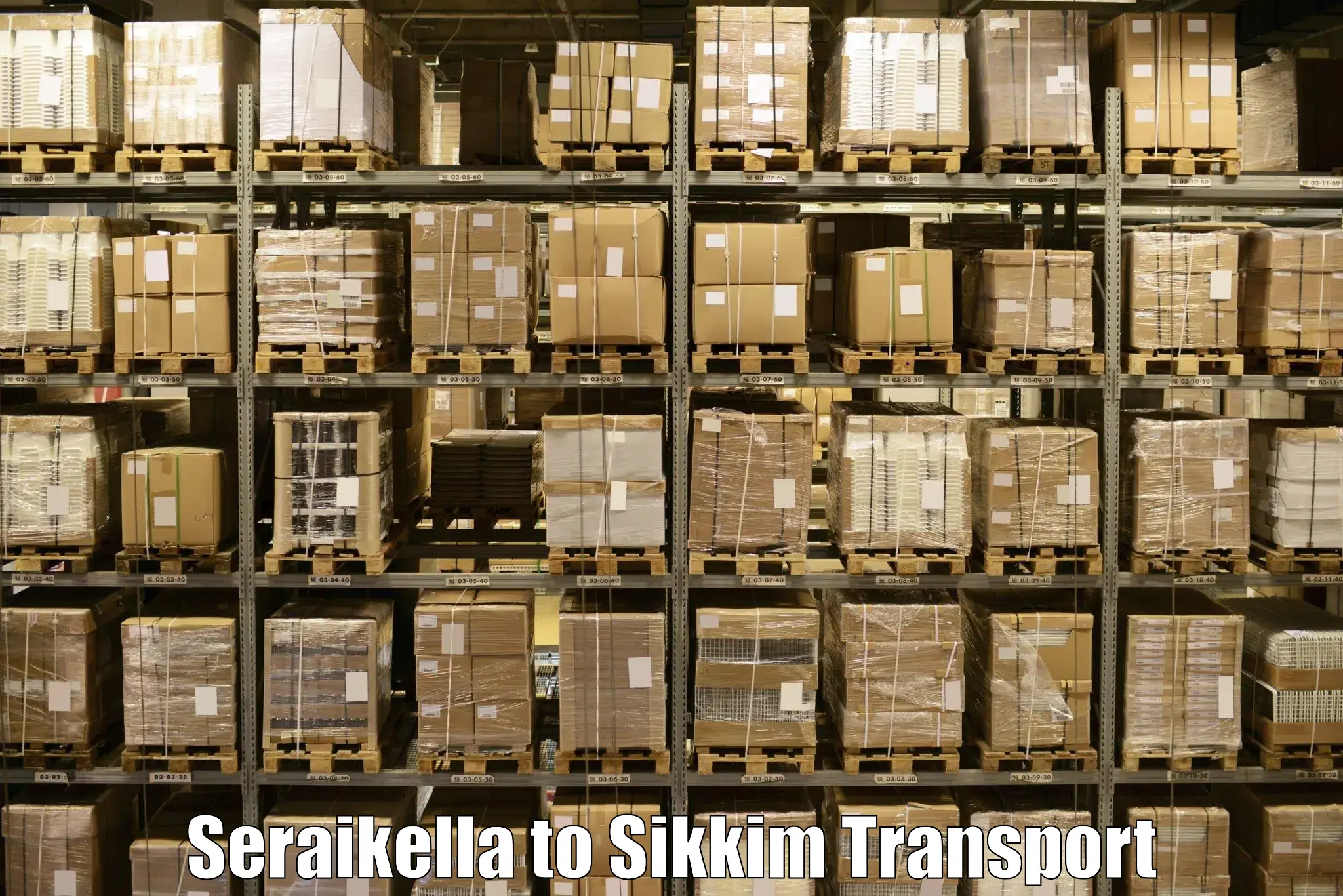Vehicle courier services Seraikella to Singtam