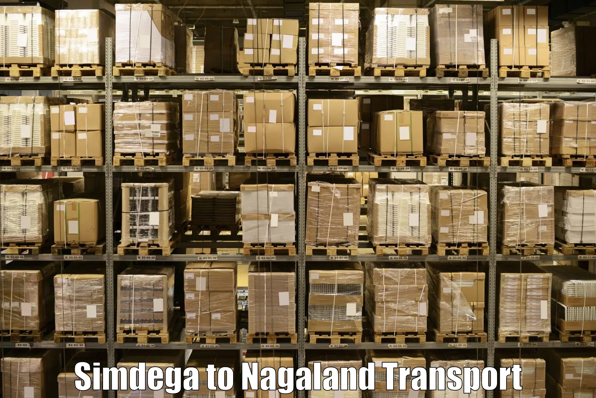 International cargo transportation services Simdega to Wokha
