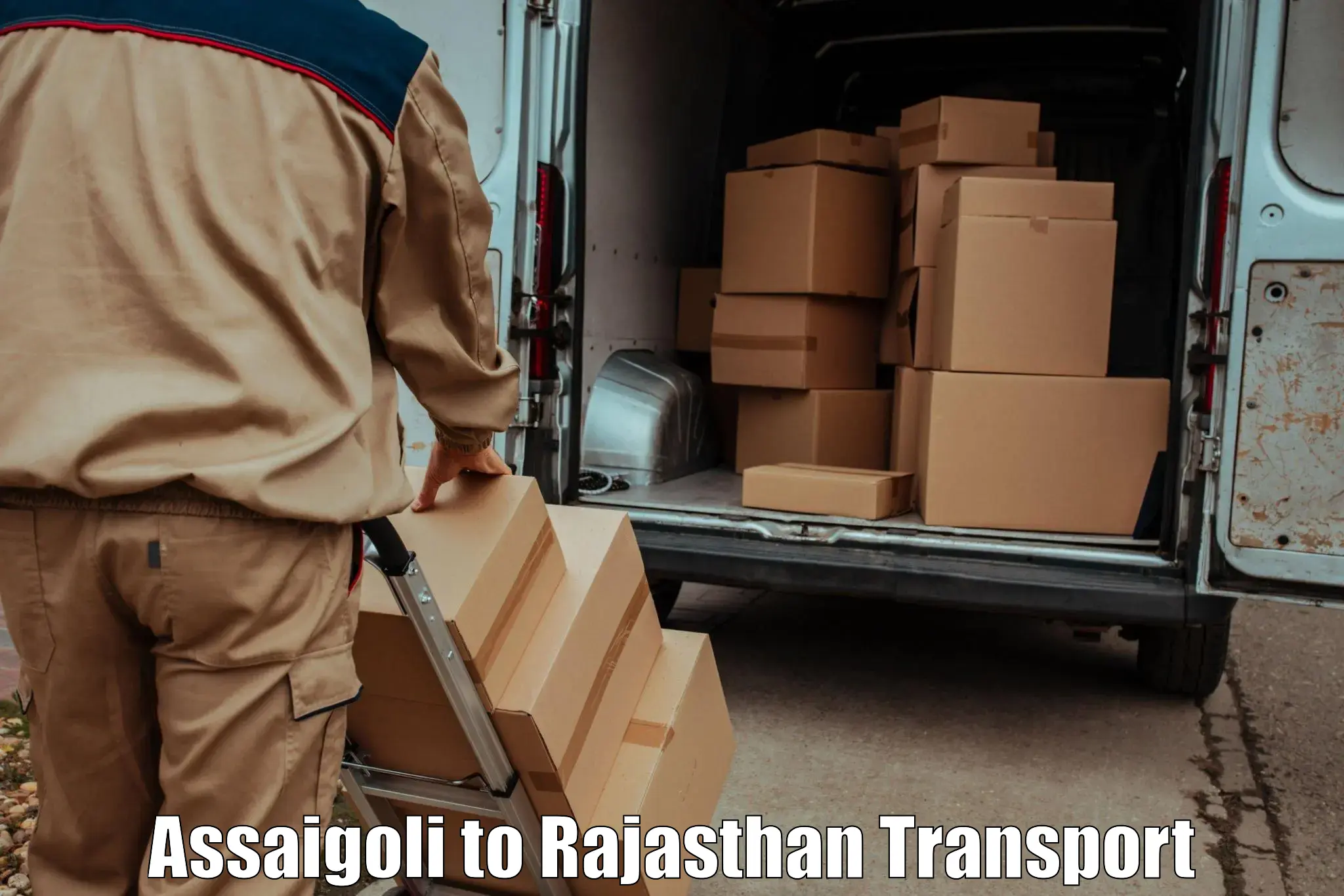 Land transport services Assaigoli to Chittorgarh