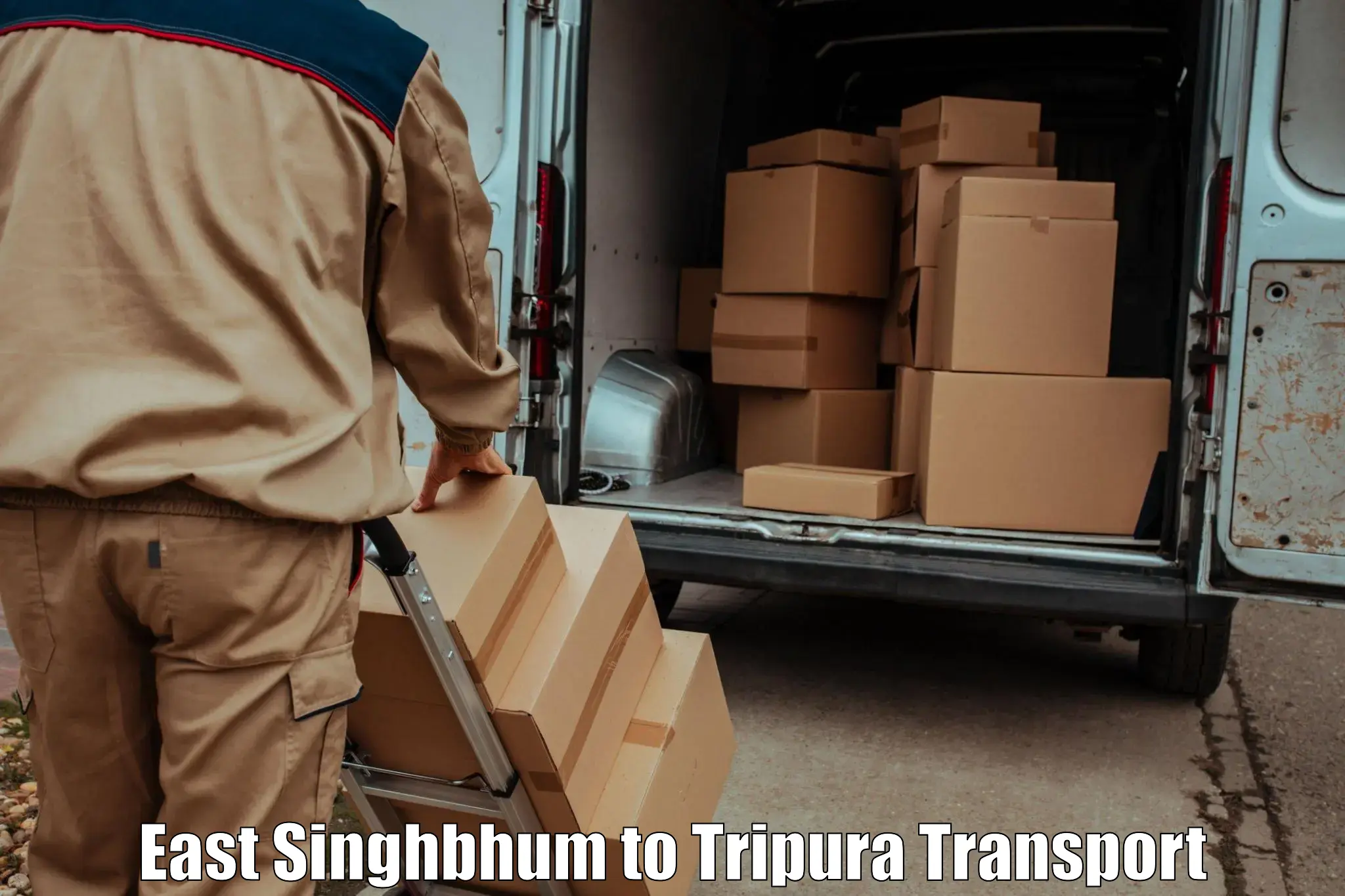 India truck logistics services East Singhbhum to Santirbazar