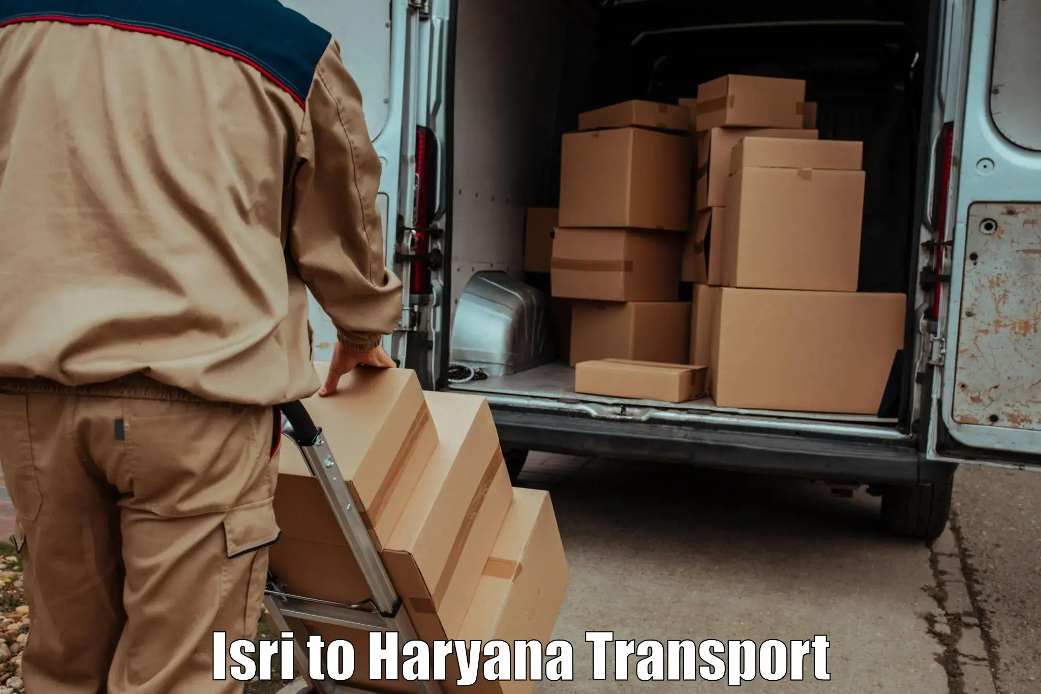 Goods delivery service Isri to IIIT Sonepat