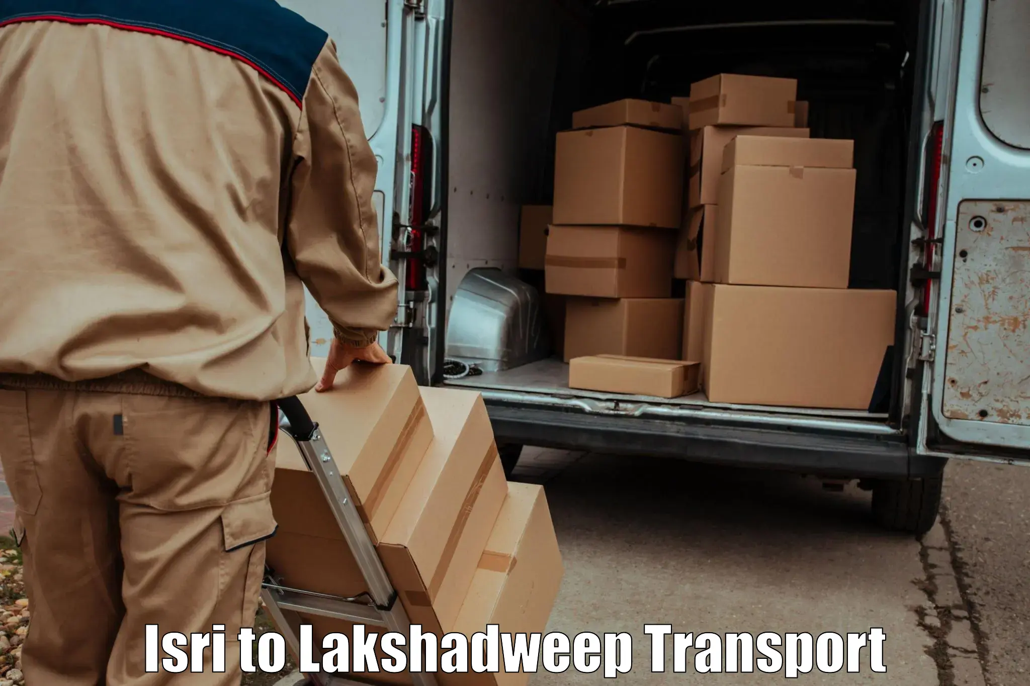 Road transport services in Isri to Lakshadweep