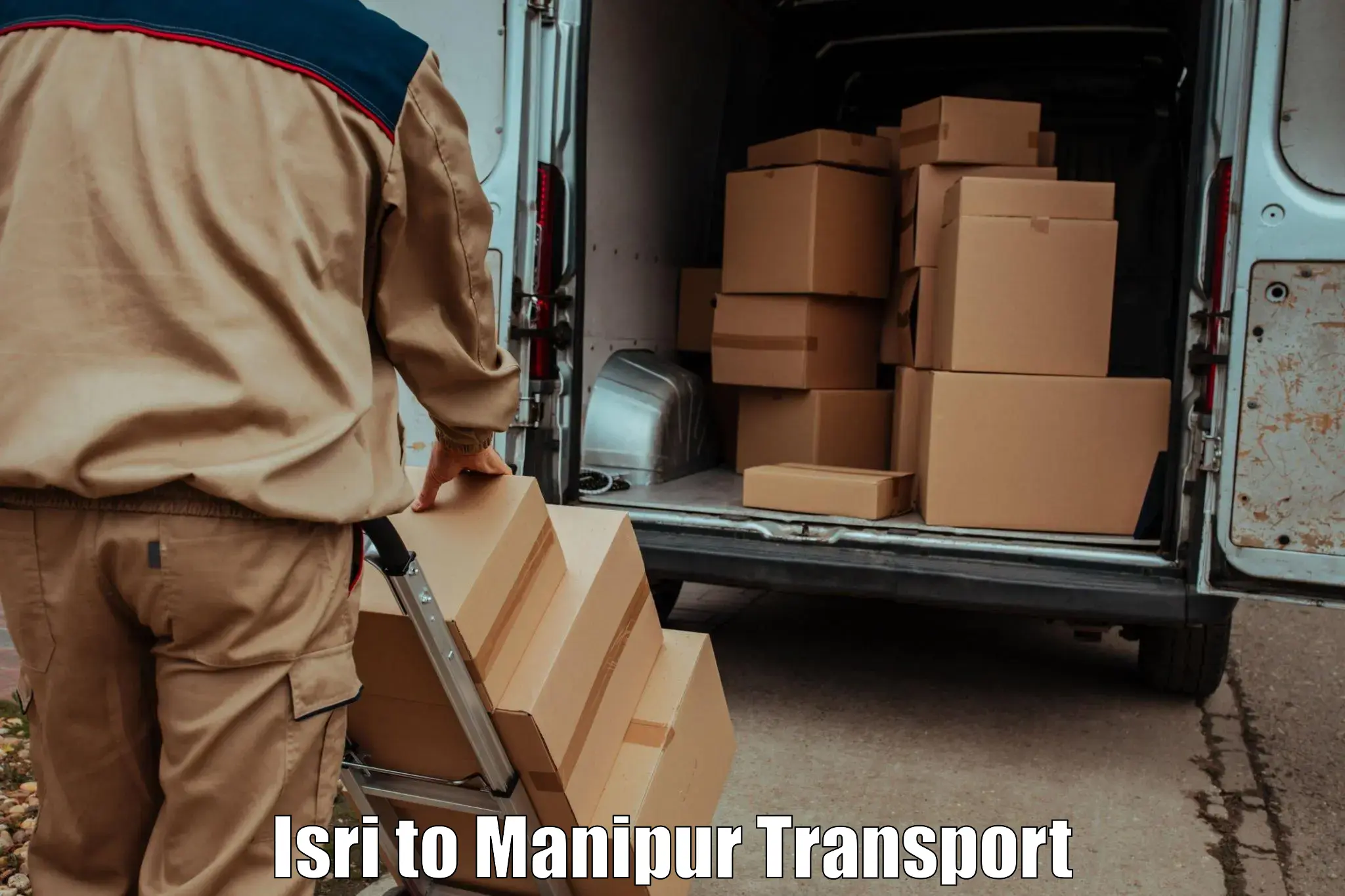 Pick up transport service Isri to Churachandpur