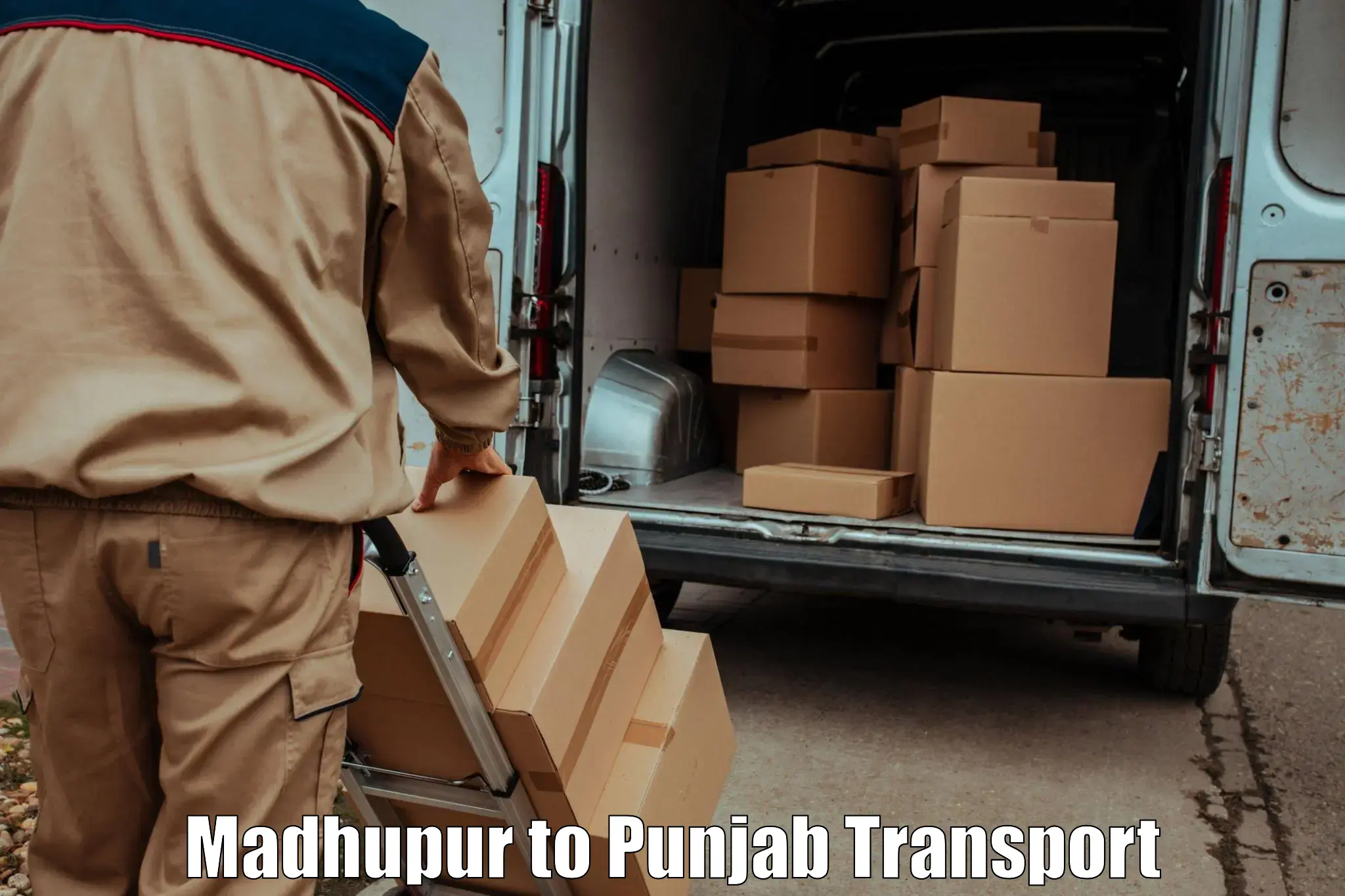 Vehicle transport services Madhupur to Dhilwan
