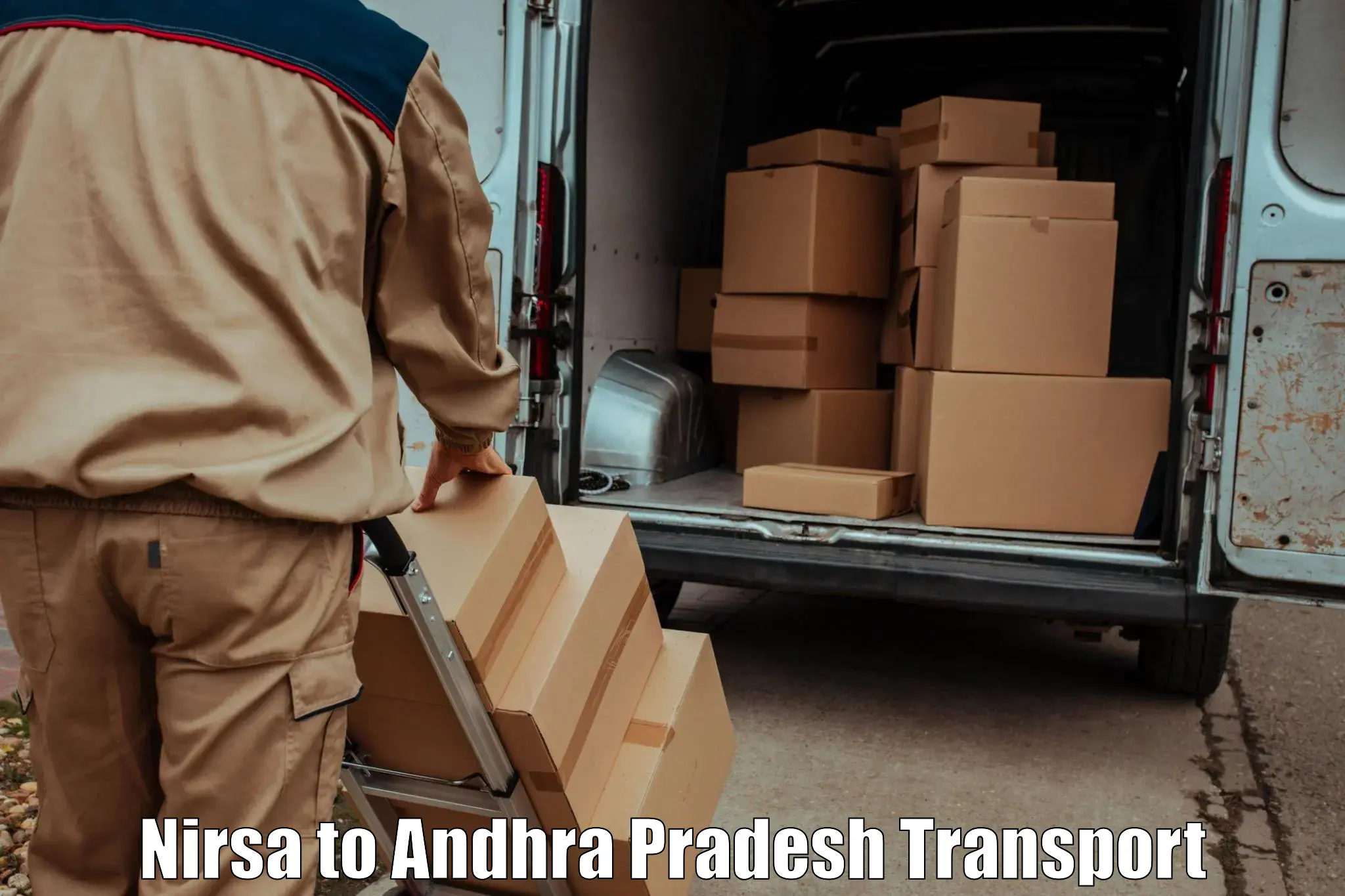 Commercial transport service in Nirsa to Sri Venkateswara University Tirupati