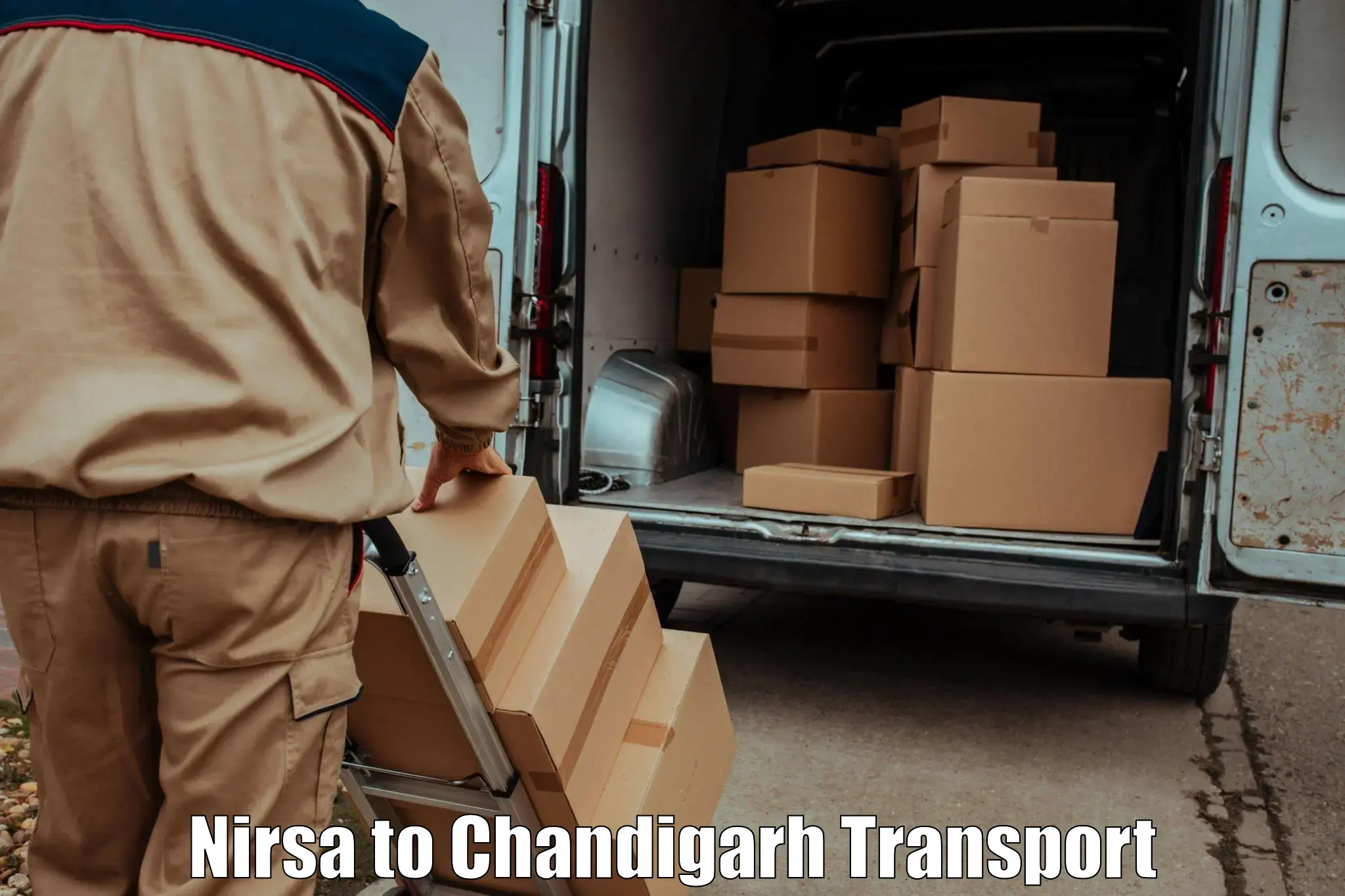 Container transport service Nirsa to Kharar