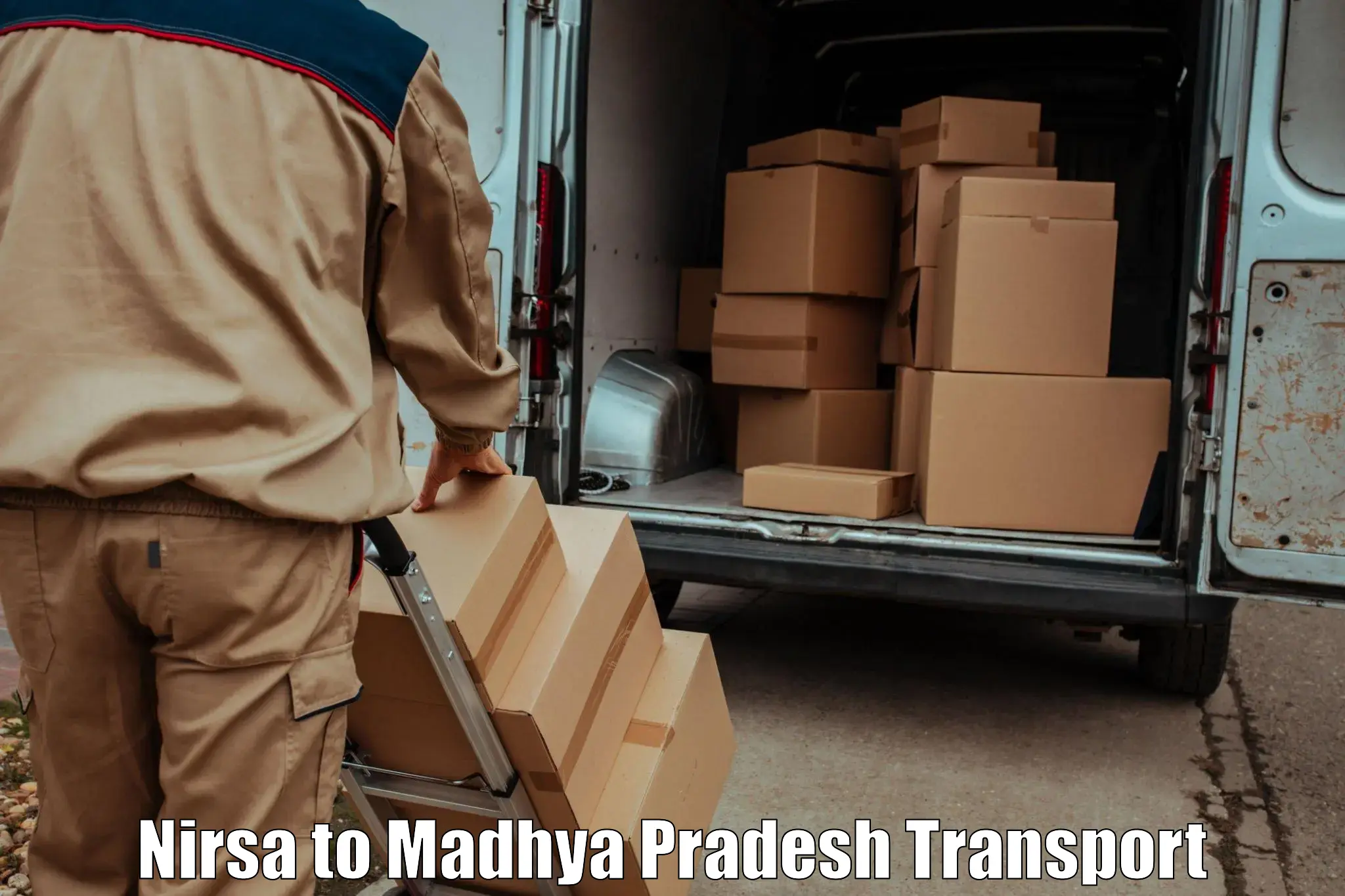 Road transport services Nirsa to Madhya Pradesh