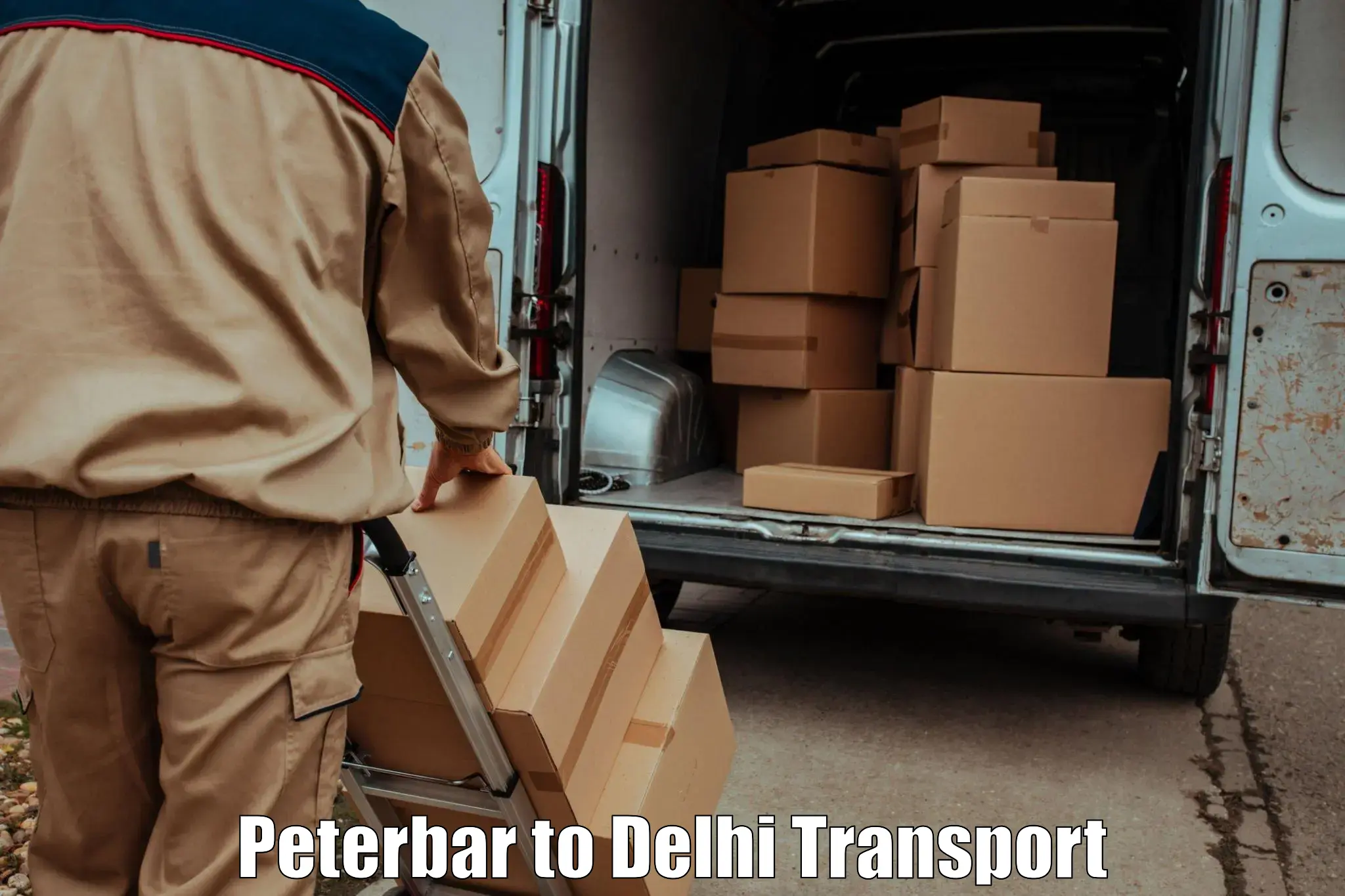 Pick up transport service Peterbar to Ashok Vihar