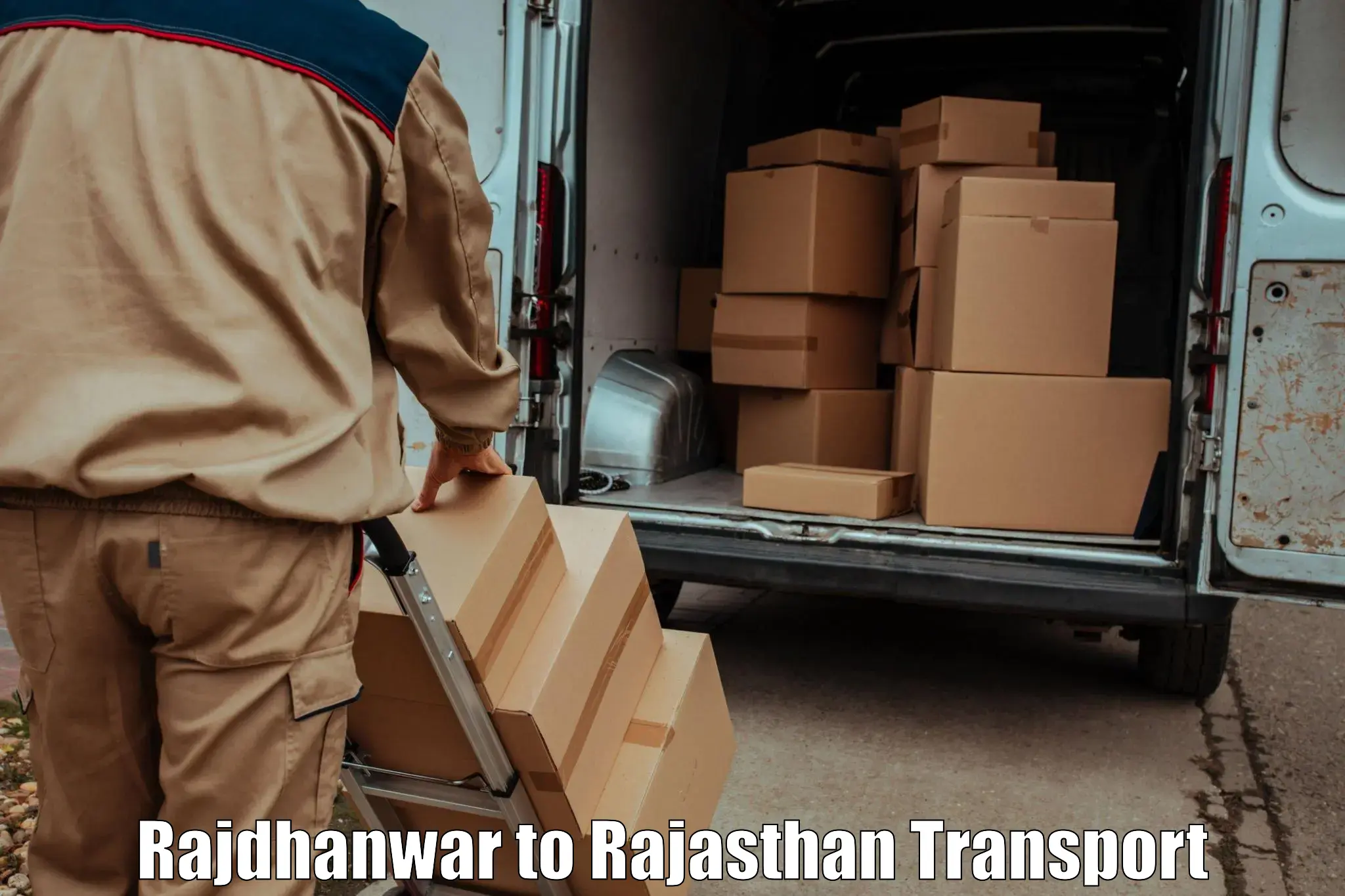 Two wheeler parcel service in Rajdhanwar to Sardarshahr